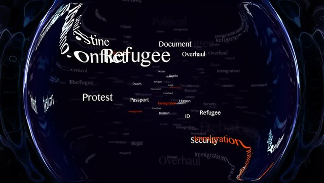 IMMIGRATIONS Keywords Animation, Background, Loop
