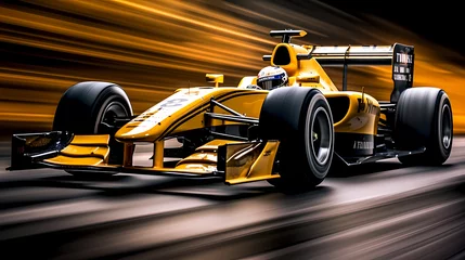 Foto op Canvas  the F1 car in motion  © Asep