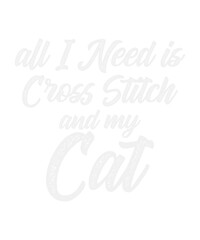 All I Need Is Cross Stitch And My Cat Mom & Cat Dad Svg Design
These file sets can be used for a wide variety of items: t-shirt design, coffee mug design, stickers,
custom tumblers, custom hats, print
