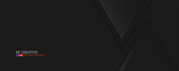 Abstract background with geometric shapes. Multi layered backdrop with halftone effect.