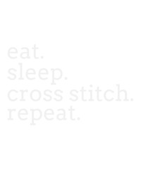 Eat Sleep Cross Stitch Repeat Svg Design
These file sets can be used for a wide variety of items: t-shirt design, coffee mug design, stickers,
custom tumblers, custom hats, printables