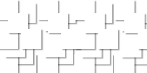 Abstract square backgrounds.Abstract geometric tech blue white paper squares design.