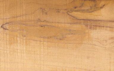 Naklejka premium Vector realistic light wood texture. Brown clear wood background. Empty wooden backdrop. Horizontal lines timber banner. Parquet sheet mockup. Flooring natural material. Oak wall, side view