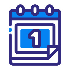 Calendar Mixed Icon