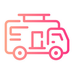 calendar Line Gradient Icon