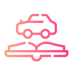 cupcake Line Gradient Icon