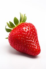 Strawberry isolated on white background.