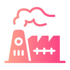 factory Gradient icon