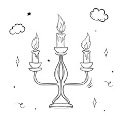 halloween outline decoration