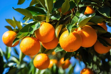 Orange Fruit on Tree.