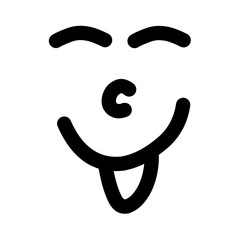 simple cartoon face