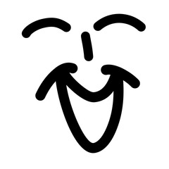 simple cartoon face