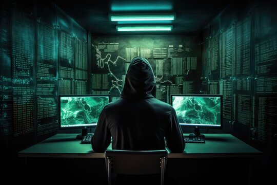Ethical hackers penetration testing Cybersecurity and data protection. Hacker attack prevention