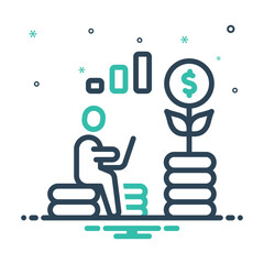 Mix icon for investor