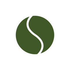 Tennis Ball Icon Vector Design Template