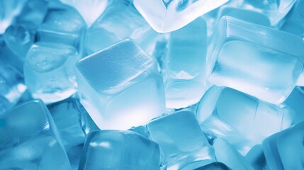 Ice cube background, ice cube texture, or background.