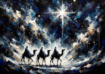 Three Wise Men: A Celestial Quest to Bethlehem