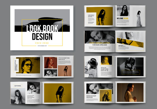 Look Book Layout