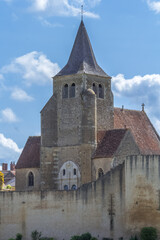 Fototapeta na wymiar Ainay-le-Château , Allier, Auvergne 