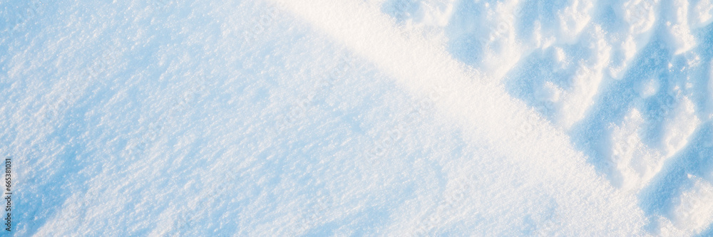 Canvas Prints beautiful winter background with snowy ground. natural snow texture. wind sculpted patterns on snow 