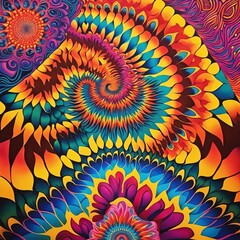 abstract pattern with circles showing mental status