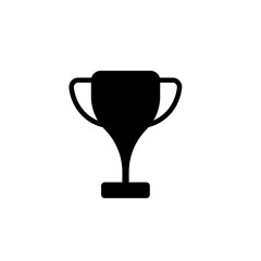 Trophy icon vector