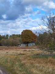 old house in the mountains