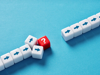 Decision making and to find alternative solutions in business. Change direction or vision against...