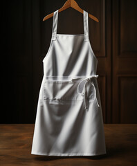Stylish Cooking Aprons for Men and Women. Generative AI image.