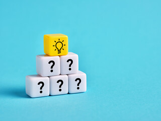 Brainstorming and creative idea formation. Problem solving and business solutions.