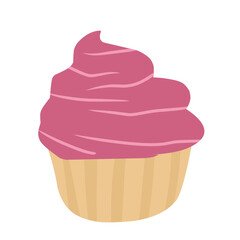 cupcake with red velvet icing