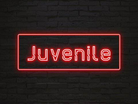 Juvenile のネオン文字