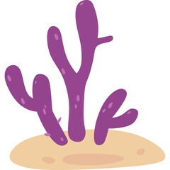 Obraz premium Coral Reef Illustration