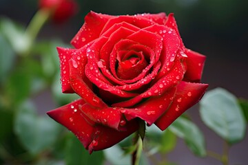 Red rose for Valentine's Day.