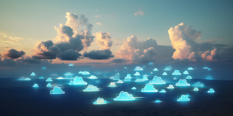 Sky Future Images,Surreal Clouds Images ,Dreamy Cloudy Fantasies: Atmospheric Surrealism,