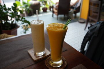 Tropical Drink, Passion Fruits and Pineapple Fruits Juice - トロピカルジュース...