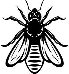 Honey Bee svg vector cut file circuit silhouette design for t-shirt car decoration toy shop book sticker