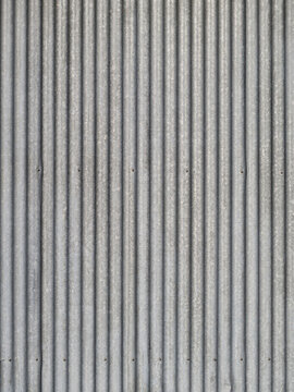 Corrugated Iron on the side of a shed