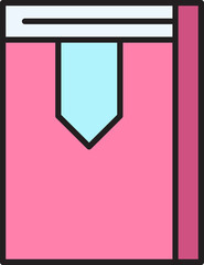 Book Icon Illustration
