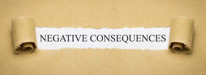 Negative consequences