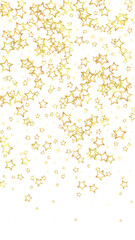 Christmas stars vector overlay.