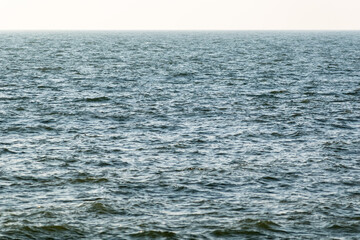 A tranquil seascape of the waters of the Arabian Sea off the coast of Mangalore.