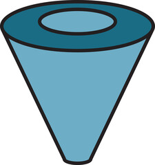 Liquid Funnel Icon
