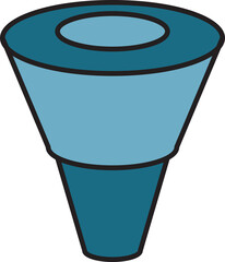 Liquid Funnel Icon

