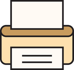 Printer Icon Illustration
