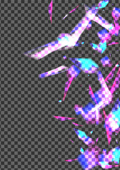 Pink Twinkle Background Transparent Vector. Flare Warm Card. Shine Clean Template. Glow Digital. Bokeh Dark Illustration.