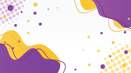 abstract gradient dynamic fluid shapes background design template