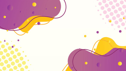 abstract gradient dynamic fluid shapes background design template