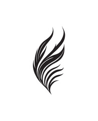 Obraz premium Bird Feather graphic element