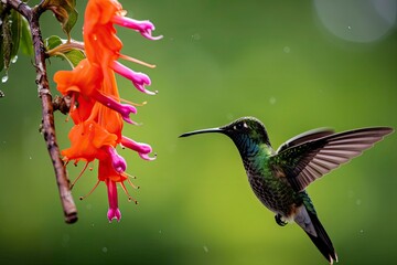 Hummingbird in Costa Rica.